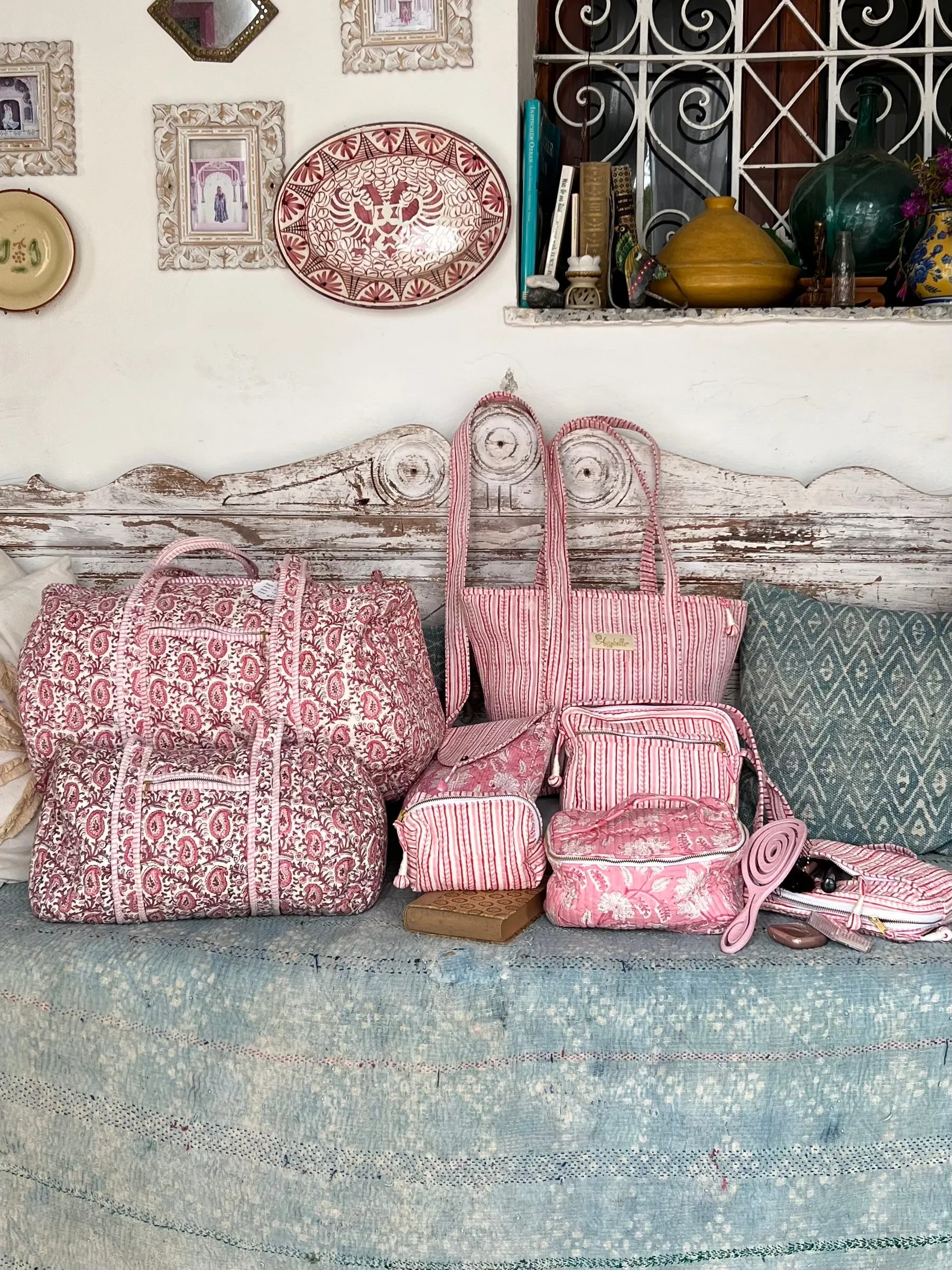 Brigitte cross body Bag pink