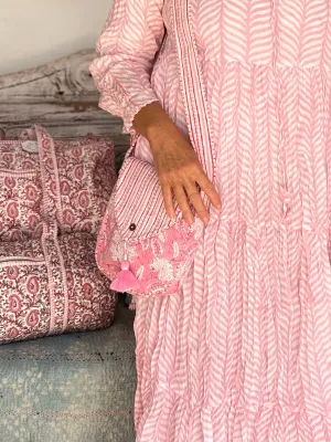 Brigitte cross body Bag pink