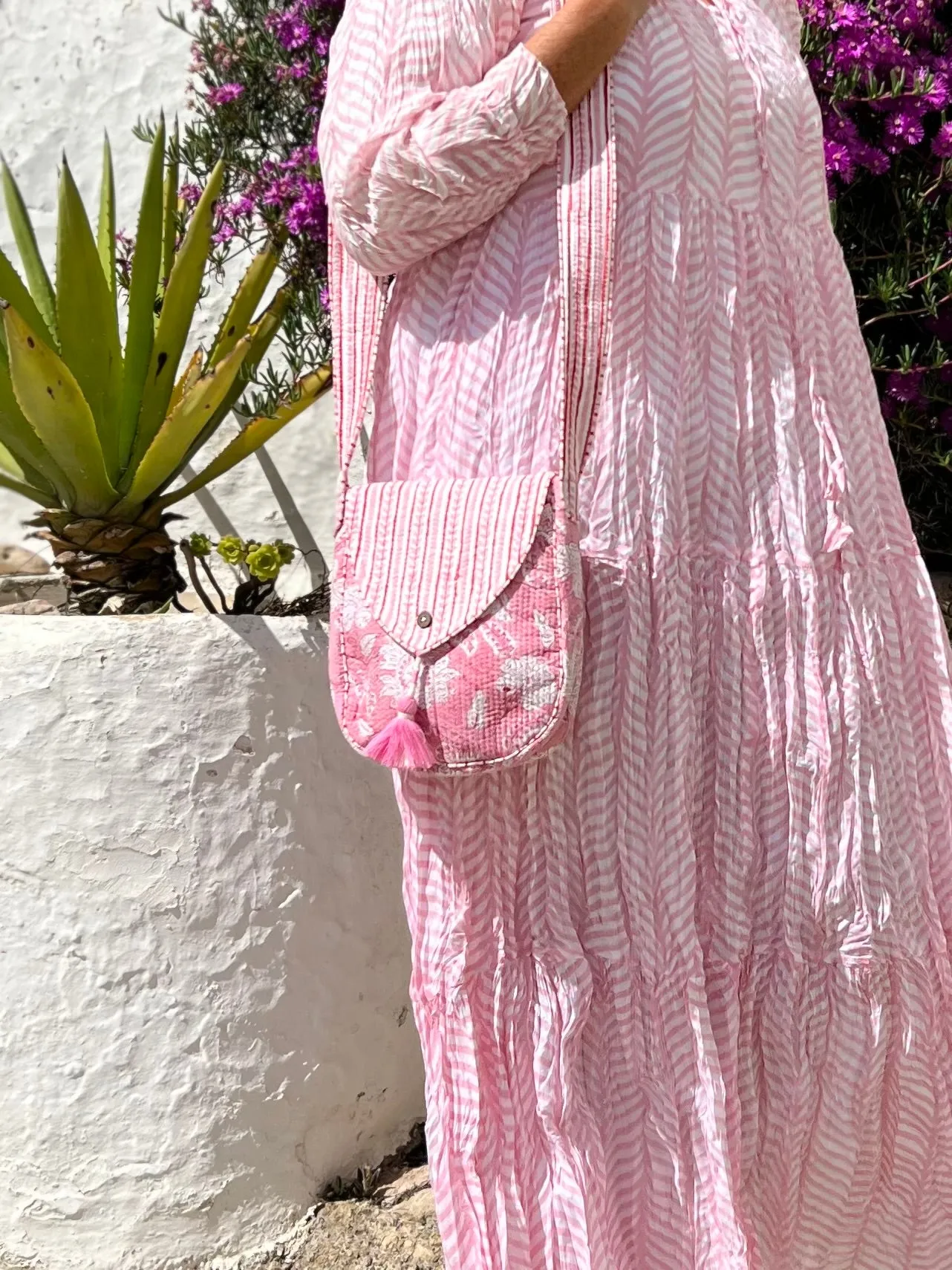 Brigitte cross body Bag pink