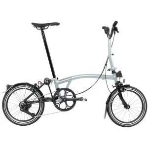 Brompton P Line M4L Folding Bike - Lunar Ice