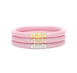 BuDhaGirl Three Kings Bangles Medium - Pink