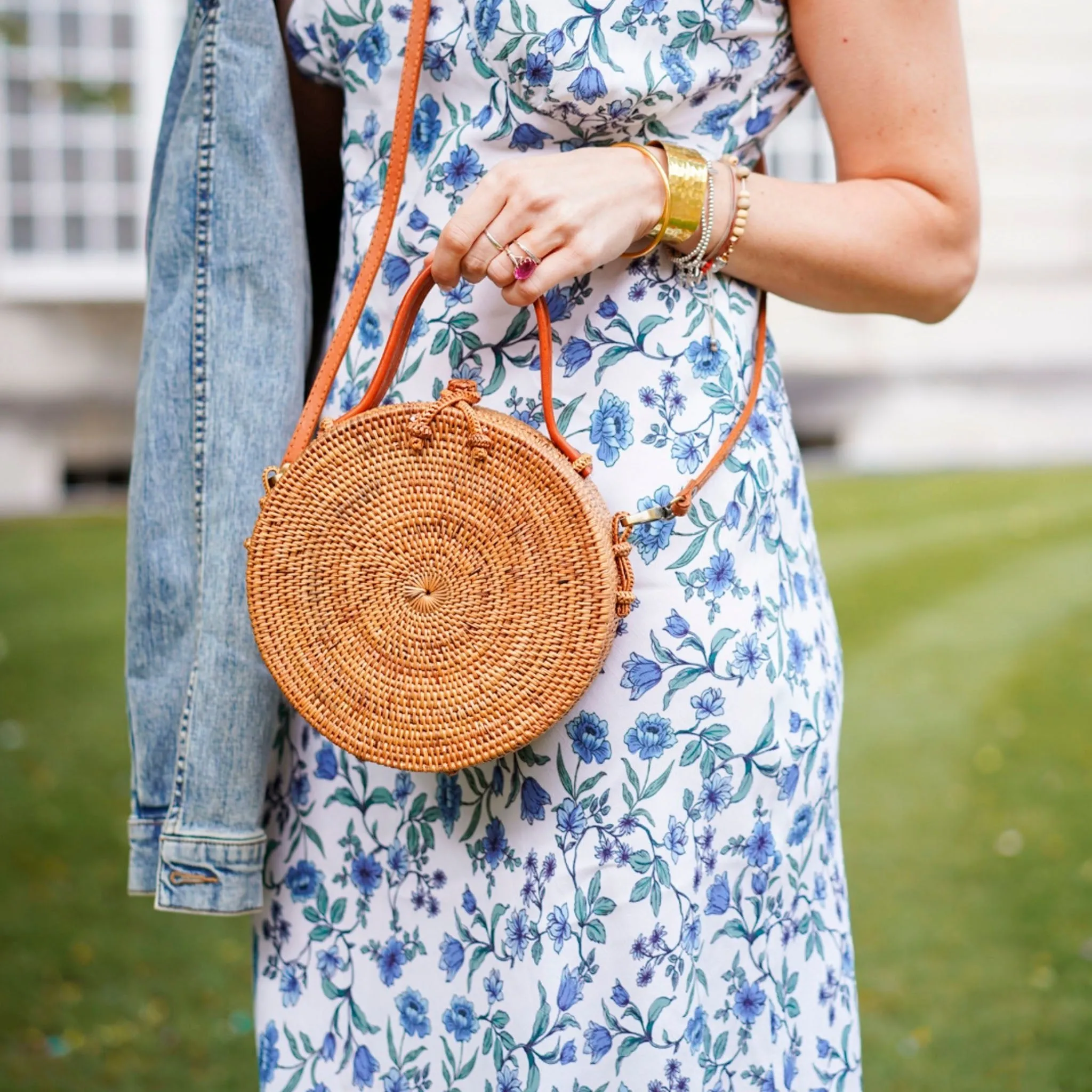 Buenos Round Basket Bag - PREORDER