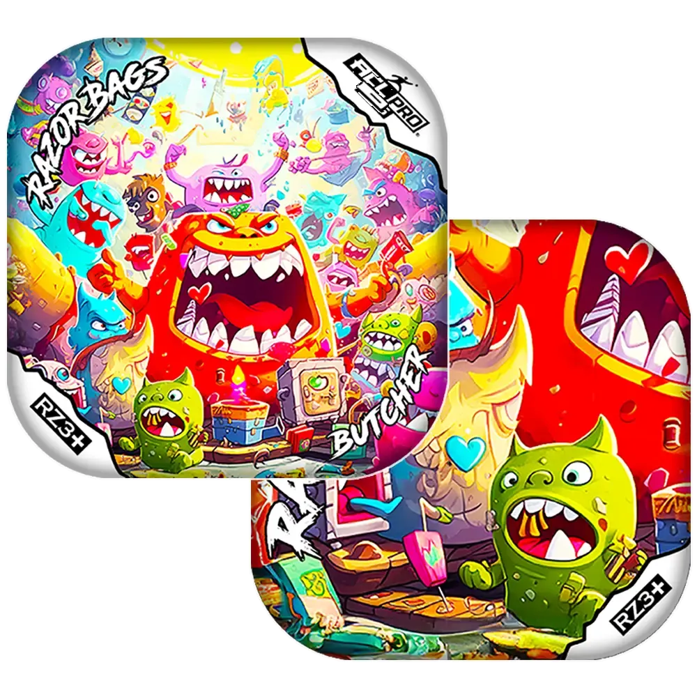 Butcher | Monster Party | ACL PRO Razor Cornhole Bags