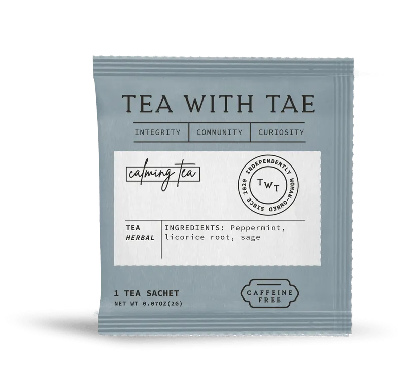 Calming Tea 50 ct. Overwrap Bag