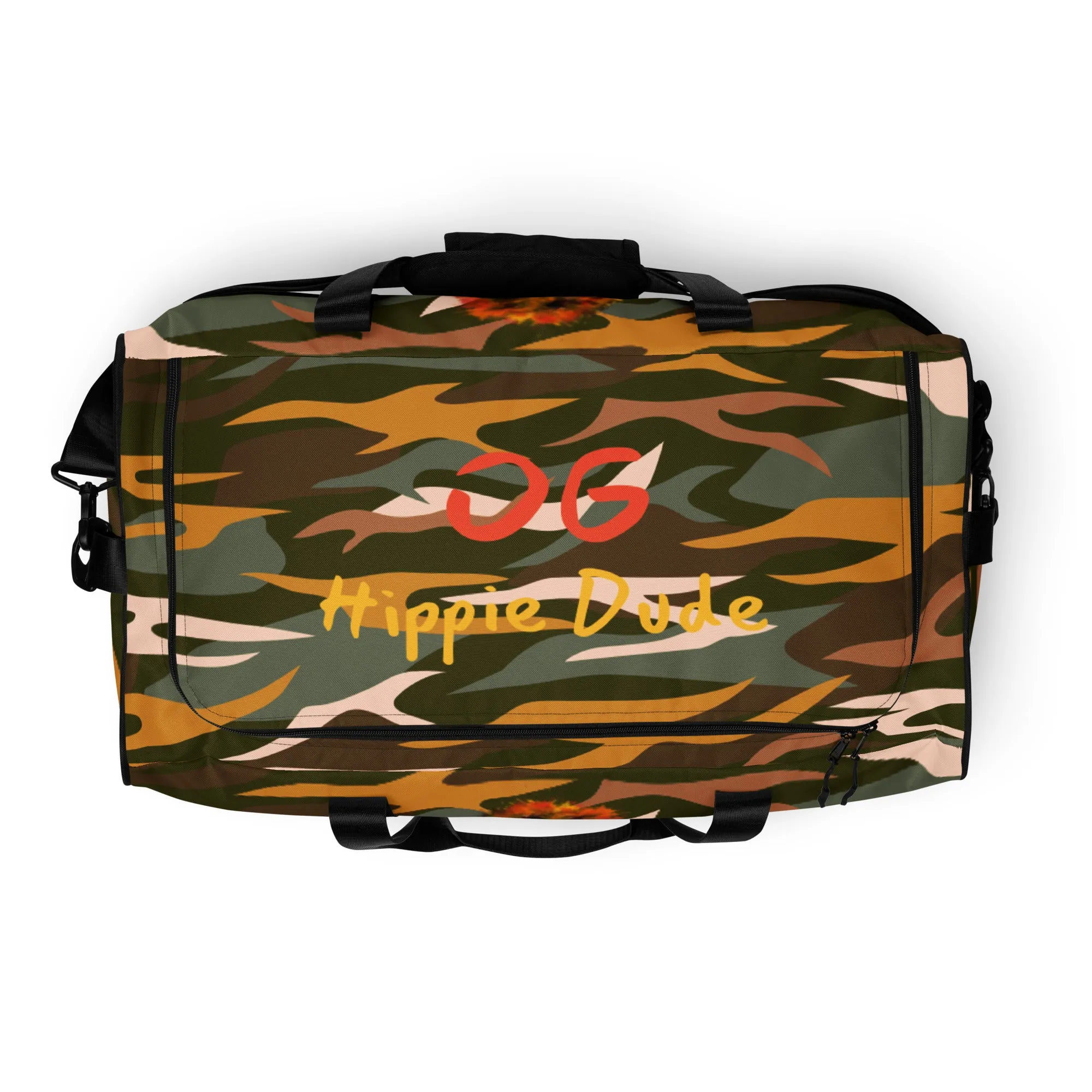 Camo Rays Duffle Bag - OG Hippie Dude