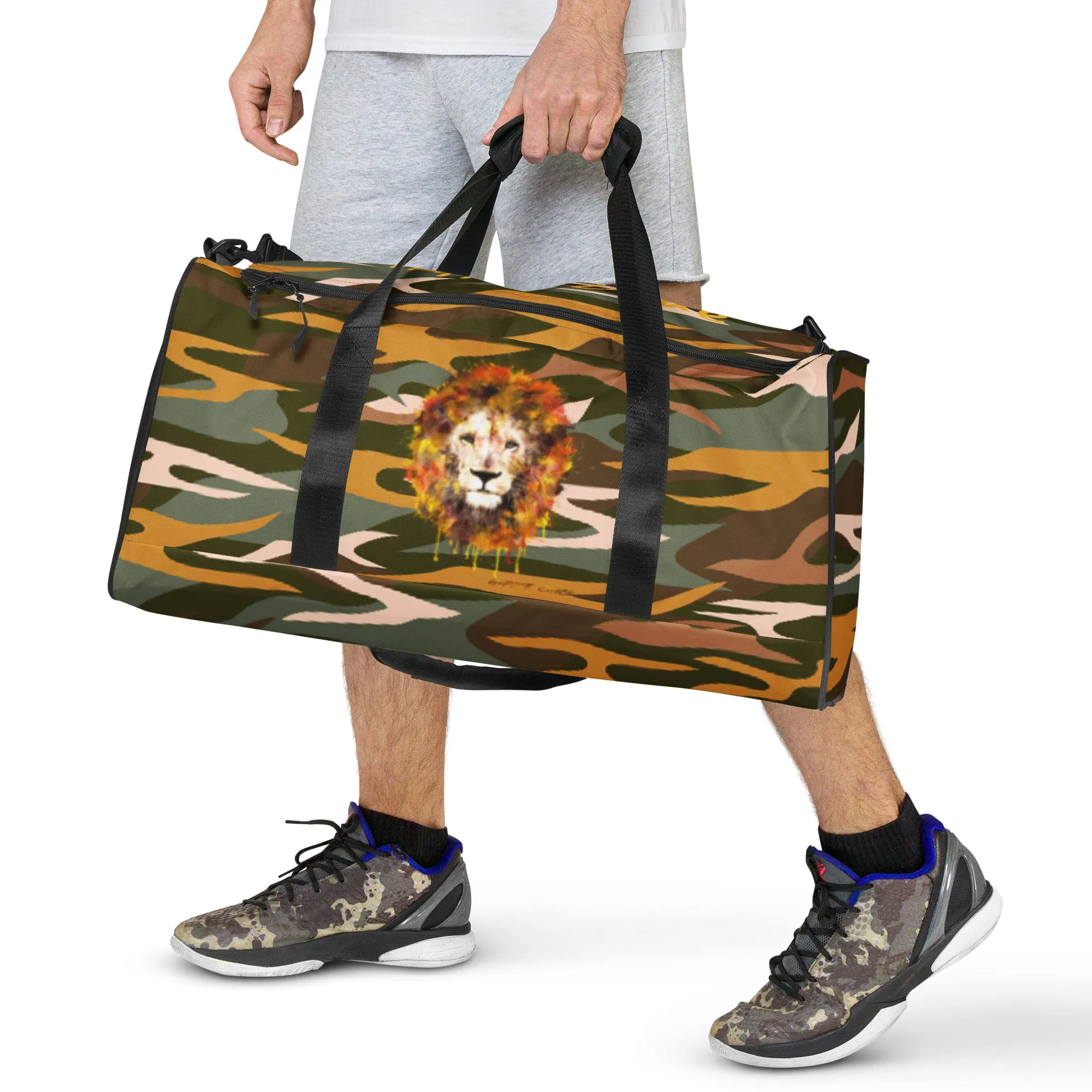Camo Rays Duffle Bag - OG Hippie Dude