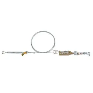 Capital Safety Sayfline Cable Horizontal Lifeline Systems, 100ft, Tensioner and Energy Absorber, 70007487112