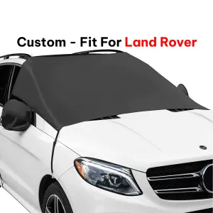 Car Windshield Snow Cover, Custom-Fit For Car, Large Windshield Cover for Ice and Snow Frost with Removable Mirror Cover Protector, Wiper Front Window Protects Windproof UV Sunshade Cover WALR235