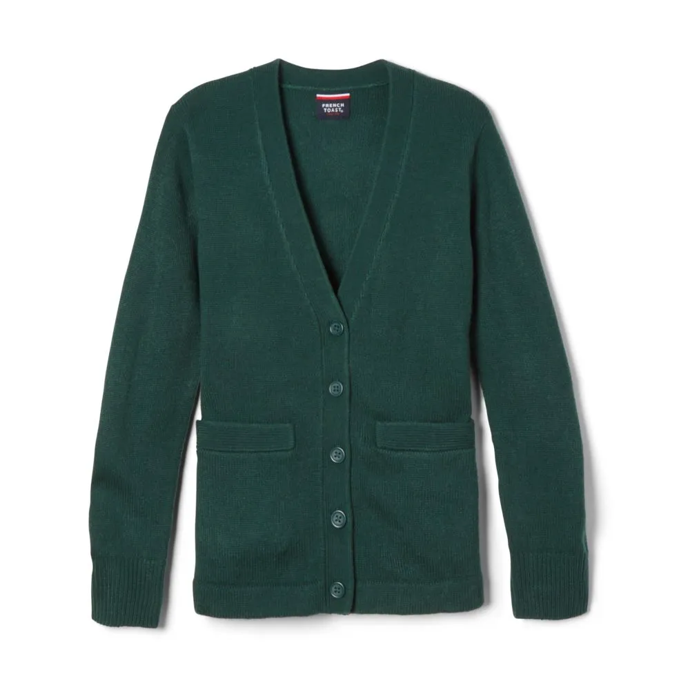 Cardigan Sweater, Youth Hunter Anti-Pill V-Neck