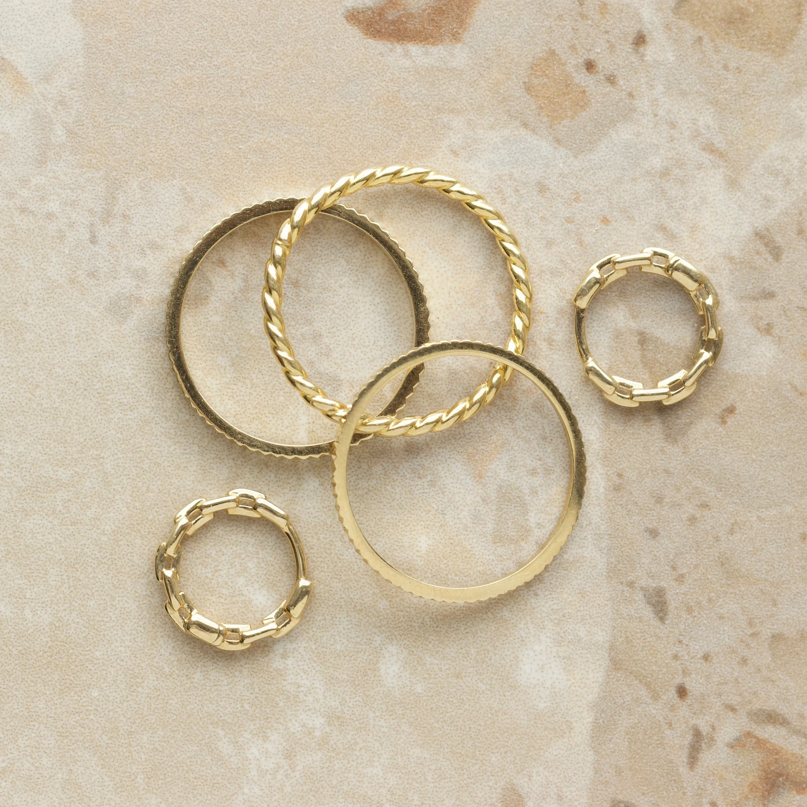 Chain Hoop Earrings