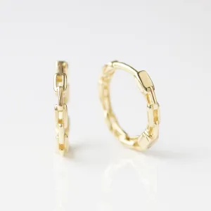 Chain Hoop Earrings