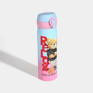 Character Stainless Steel Water Bottle For Kids