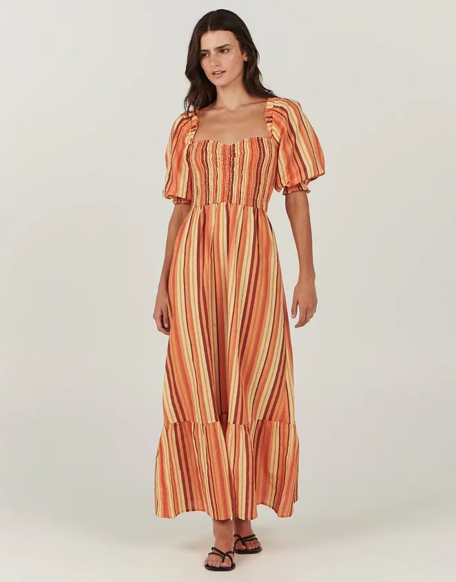 Charlie Holiday Coastal Midi Dress