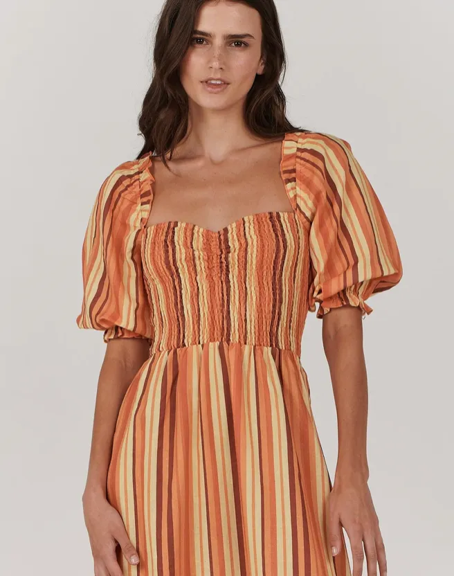 Charlie Holiday Coastal Midi Dress