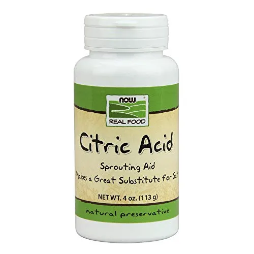 Ácido cítrico Now Foods, 7320, 4 onza, 1, 1