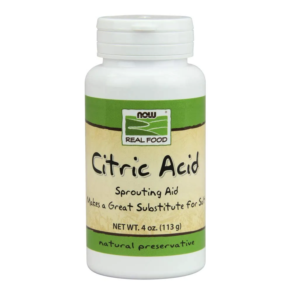 Ácido cítrico Now Foods, 7320, 4 onza, 1, 1