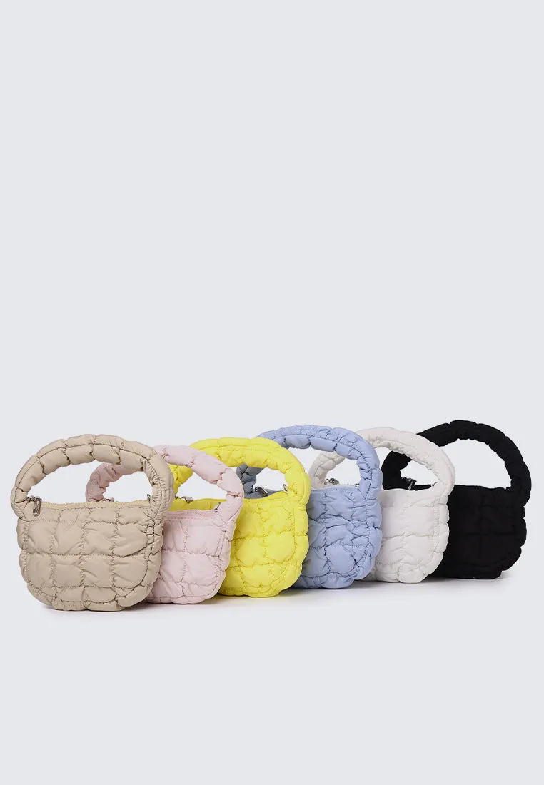 Cloe Mini Quilted Crossbody (Khaki)