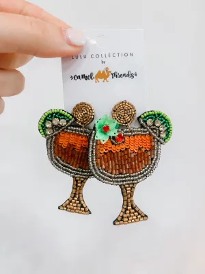 Cocktail Beaded Earrings