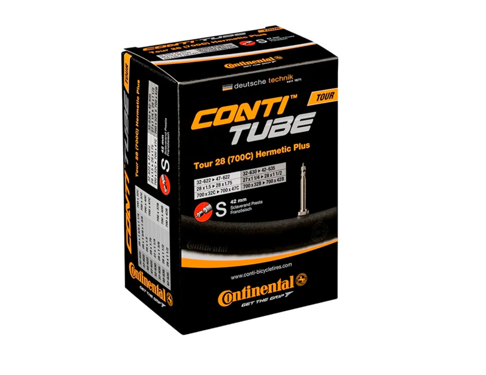 Continental Tour Hermetic Plus 700 x 32-47c Inner Tube