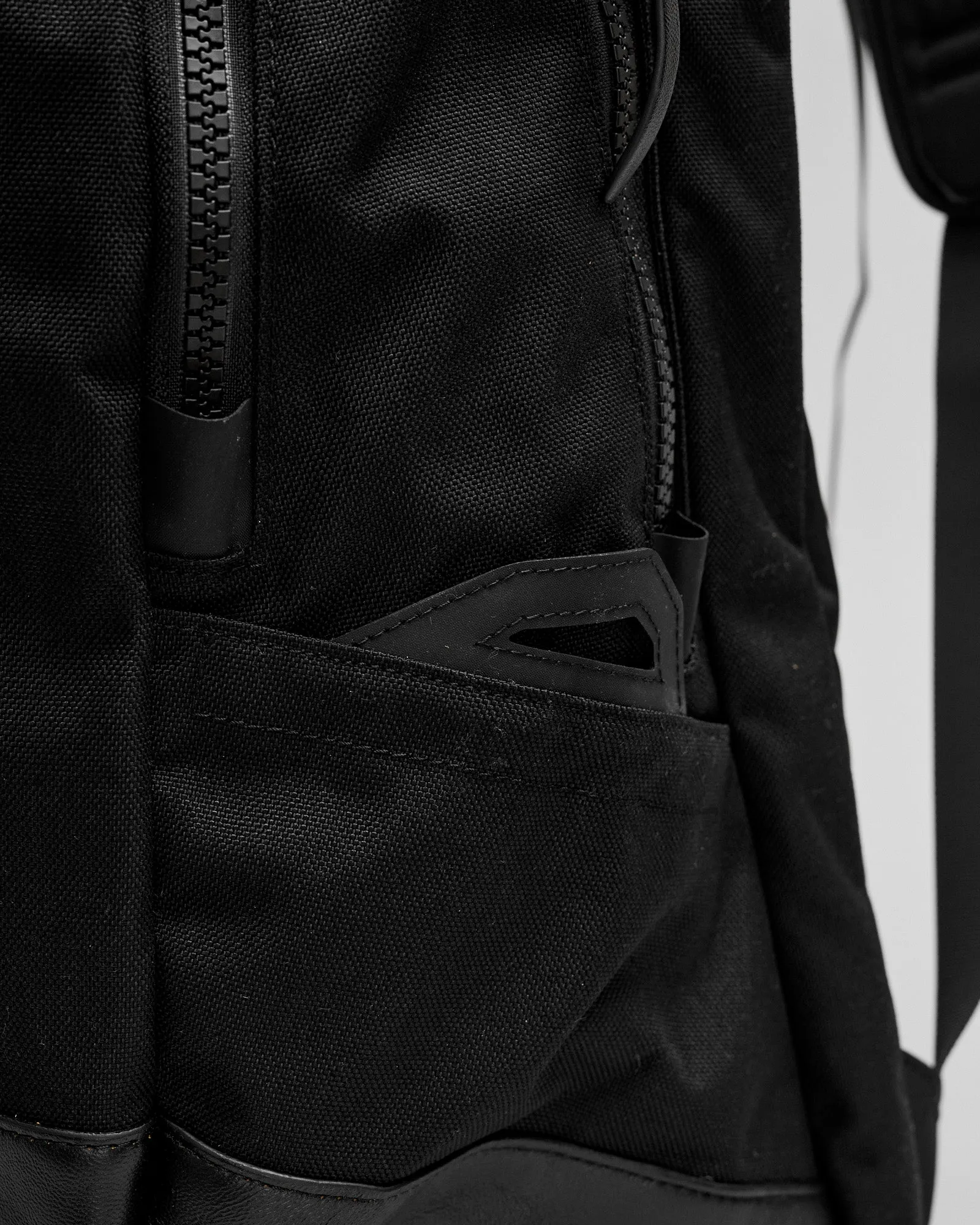 Cordura 20L Backpack in Black Lambskin