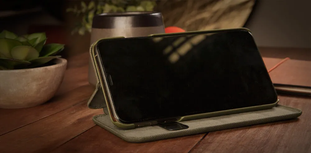 Cordura Folio Stand iPhone Xs Max Case