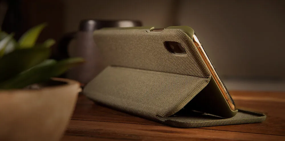 Cordura Folio Stand iPhone Xs Max Case