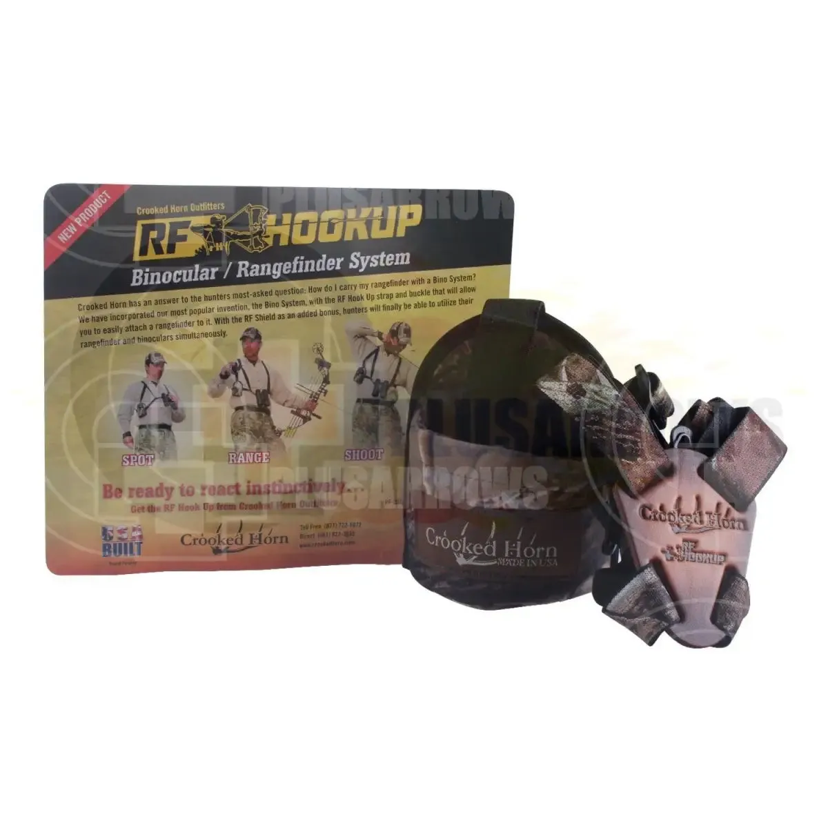 Crooked Horn RF Hook Up Binocular & Range Finder Harness