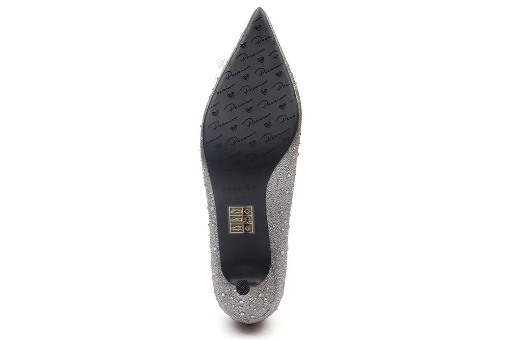 Crystal Embellished  Detailing Heels