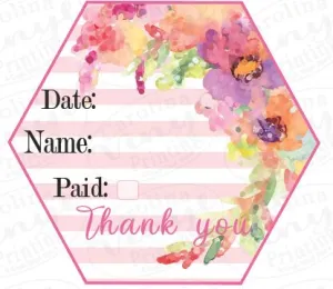 Customer Labels 4" wide - set of 28