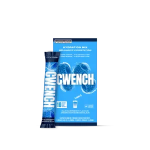 Cwench Hydration Mix 10 Serving Box Blue Raspberry