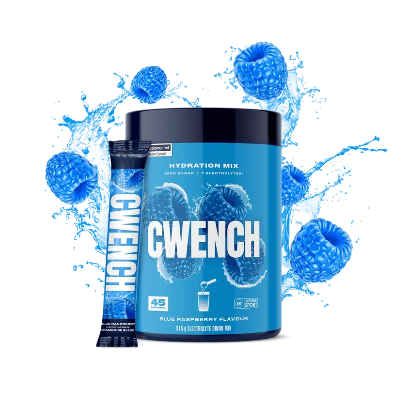 Cwench Hydration Mix 315g (45 Servings) Blue Raspberry