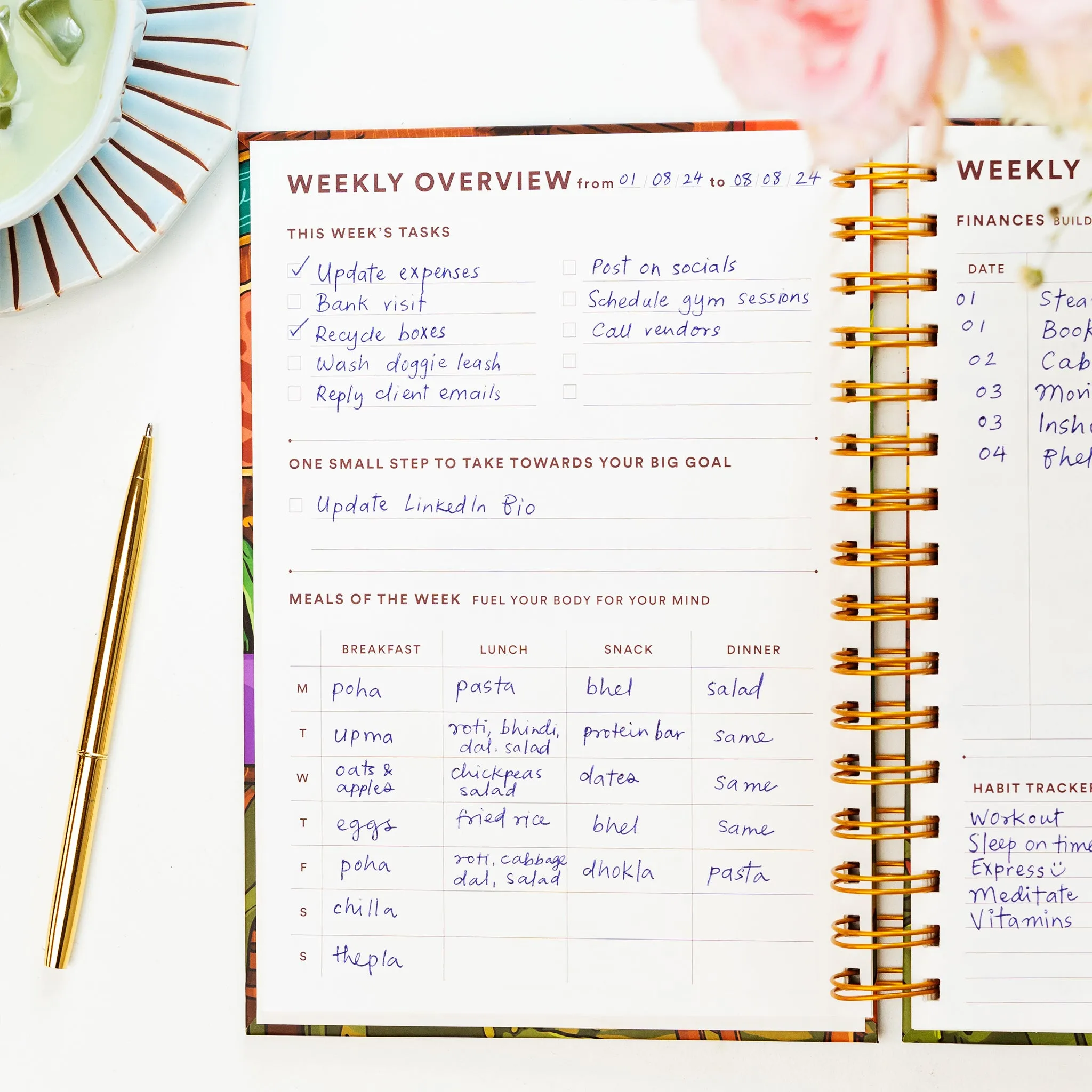 Daily Planner / Fresh Start for CRED Fridays