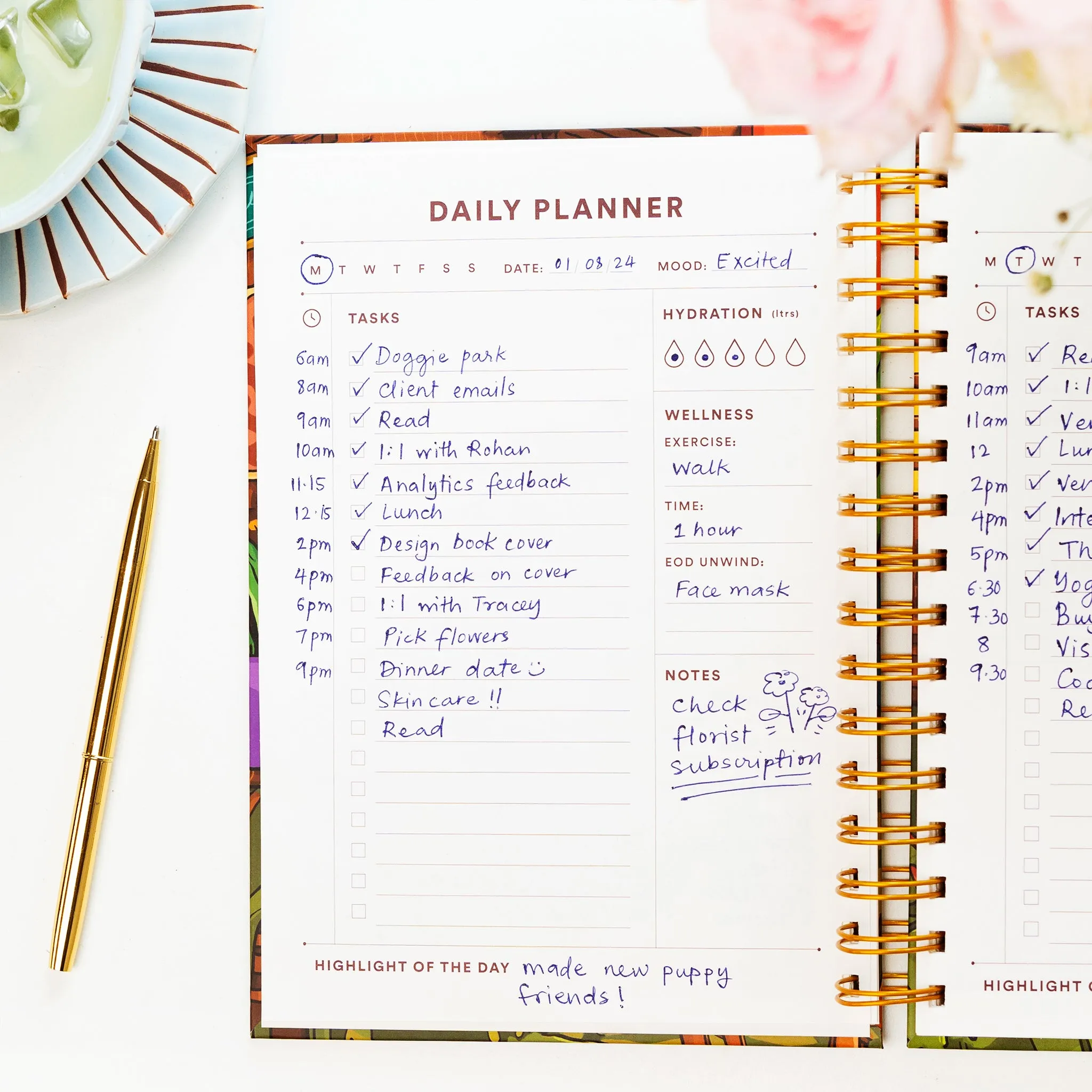 Daily Planner / Fresh Start for CRED Fridays