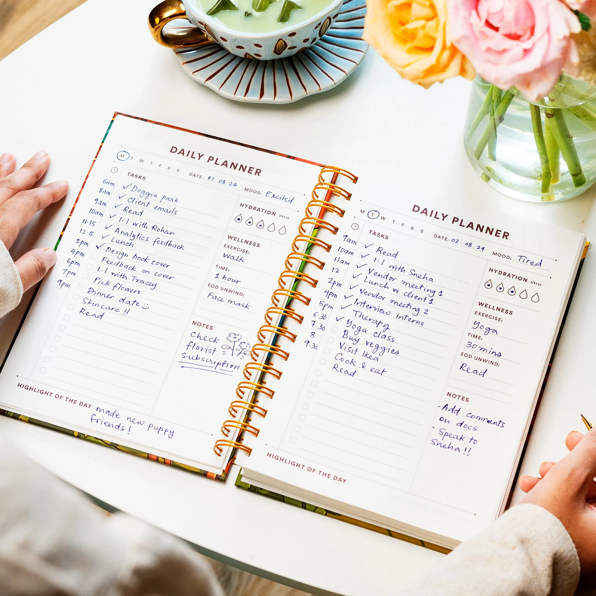 Daily Planner / Fresh Start for CRED Fridays