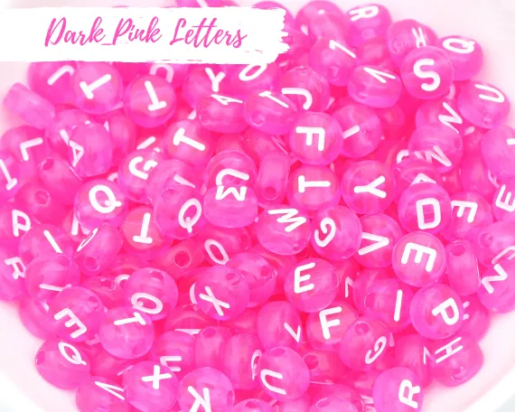 Dark Pink Personalized Bracelet Kit