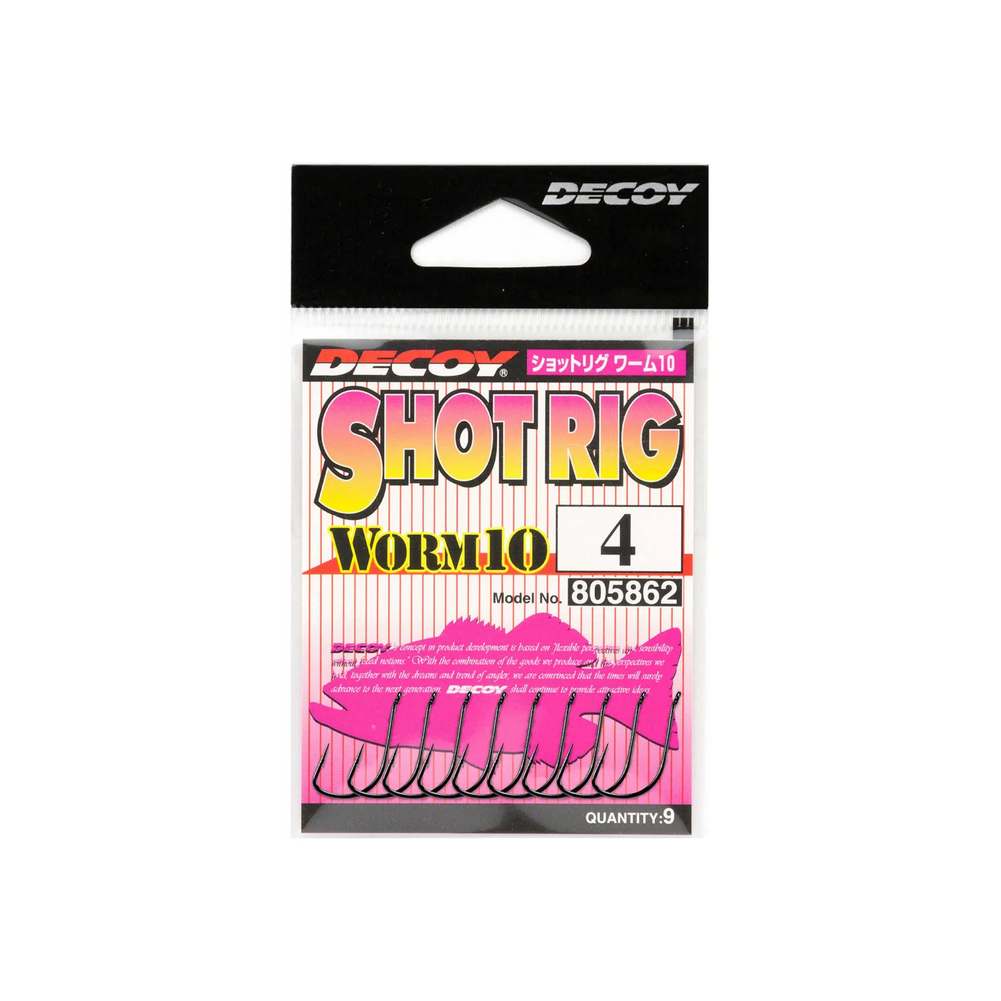 Decoy Worm10 Shot Rig 4
