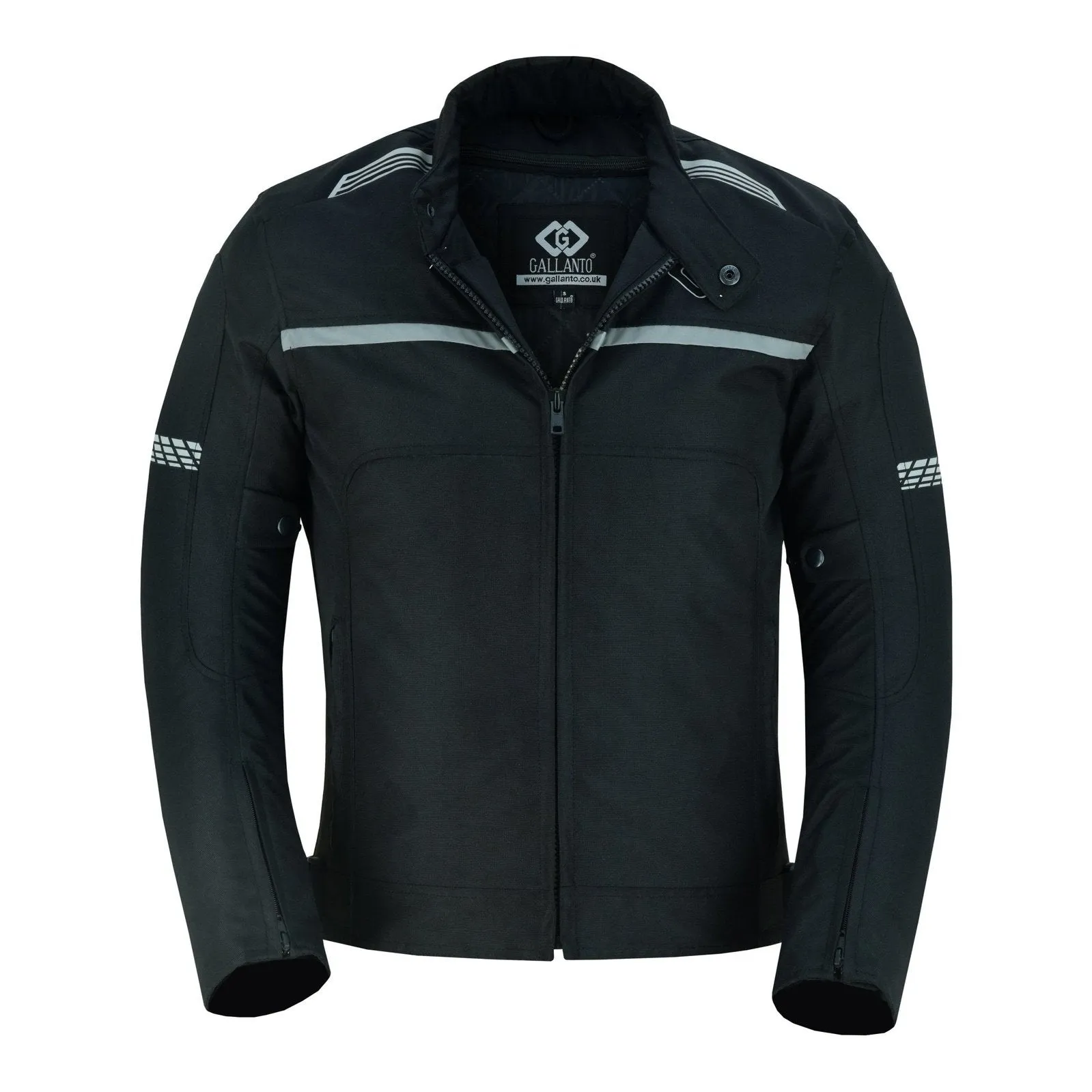Devon Reflective Motorcycle Textile Armoured Waterproof Jacket