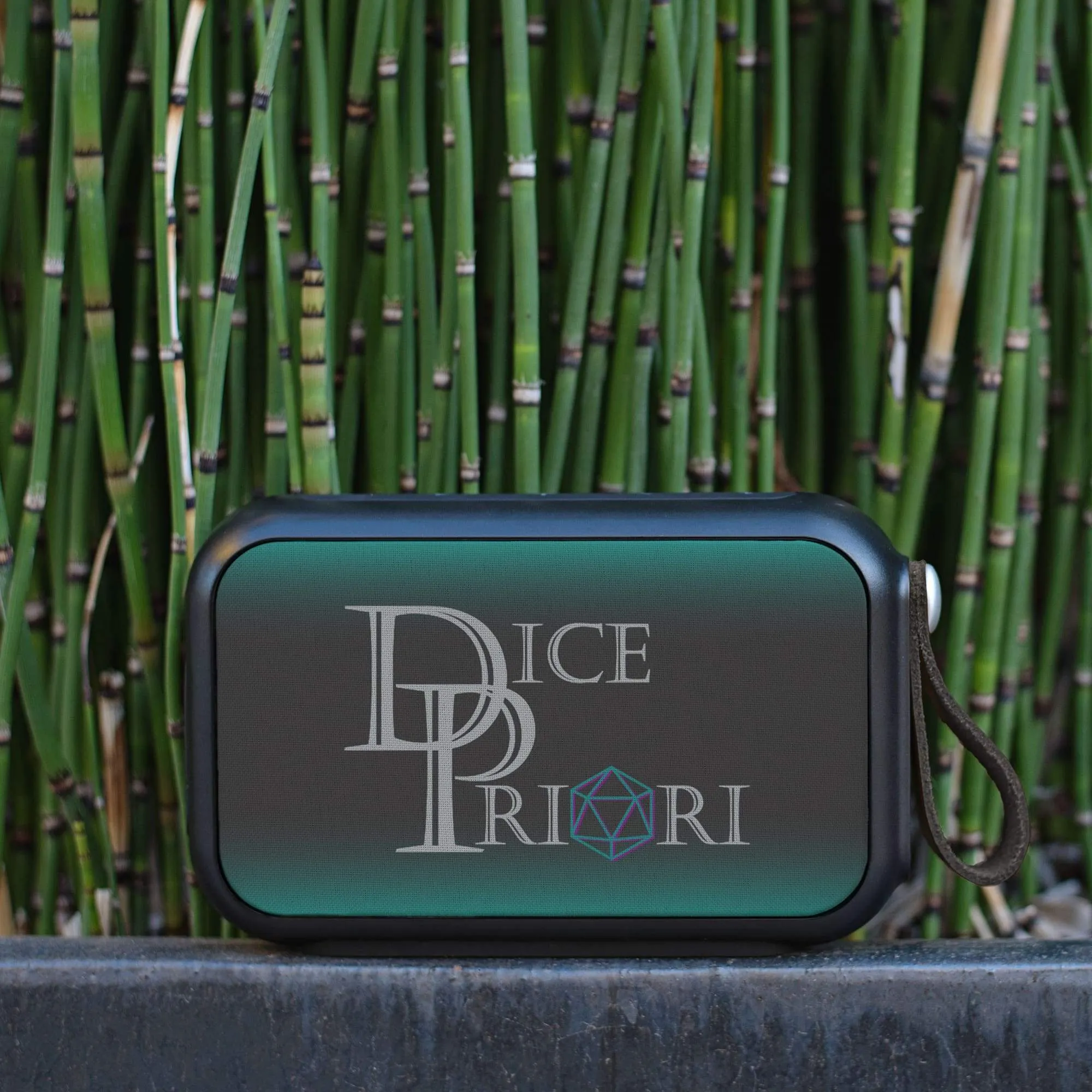 Dice Priori Classic Text Logo Bluetooth Speaker