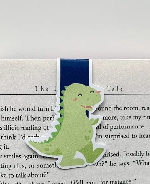 Dinosaur Magnetic Bookmark