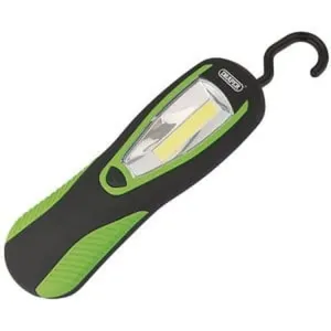 Draper Cob Led Work Light - Magnetic Back - Hanging Hook 3W 200 Lumens