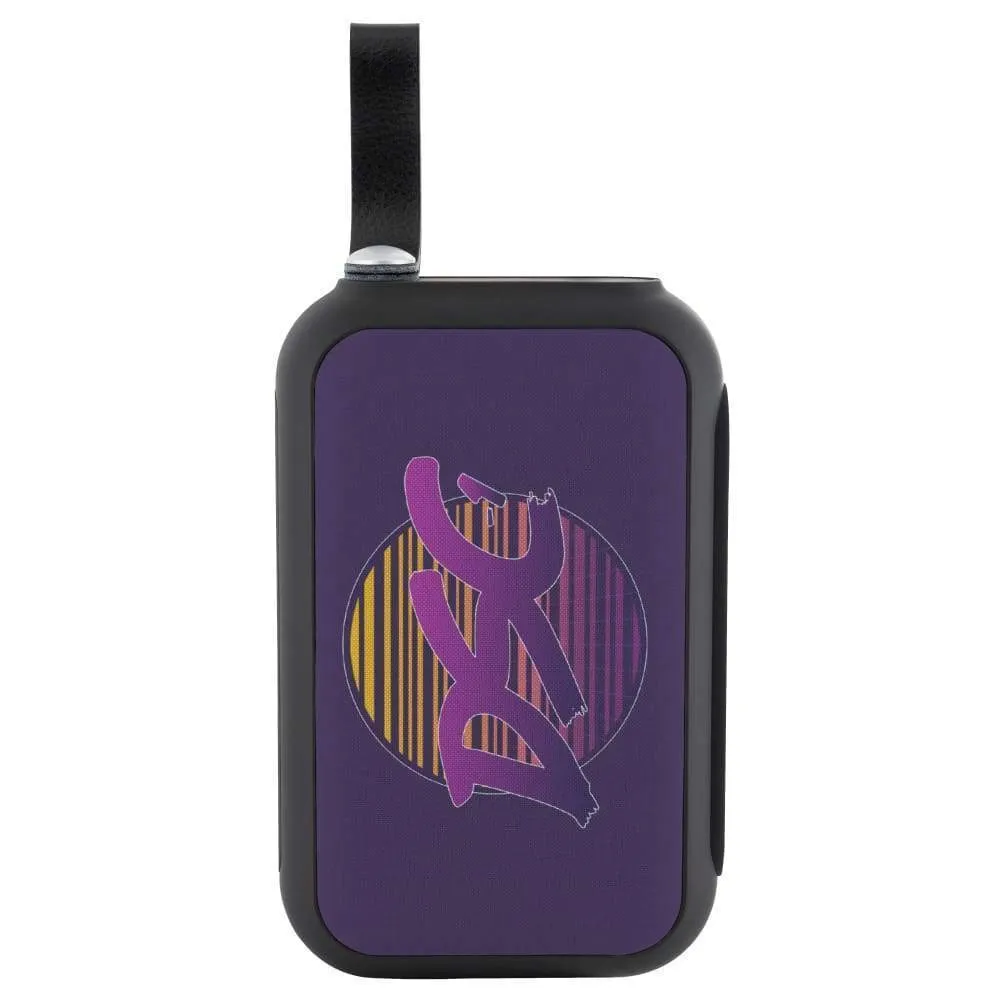 DSC 80's Logo Midnight Blue Bluetooth Speaker