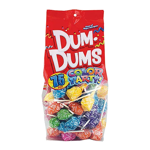 Dum Dum Color Party Bag Rainbow