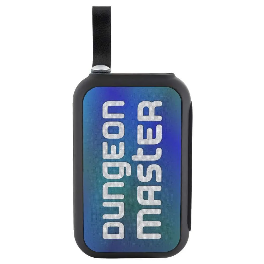 Dungeon Master DM Modern Blue Bluetooth Speaker