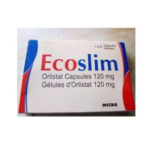 Ecoslim Orlistat Capsules 120mg Reducing Excessive Fat