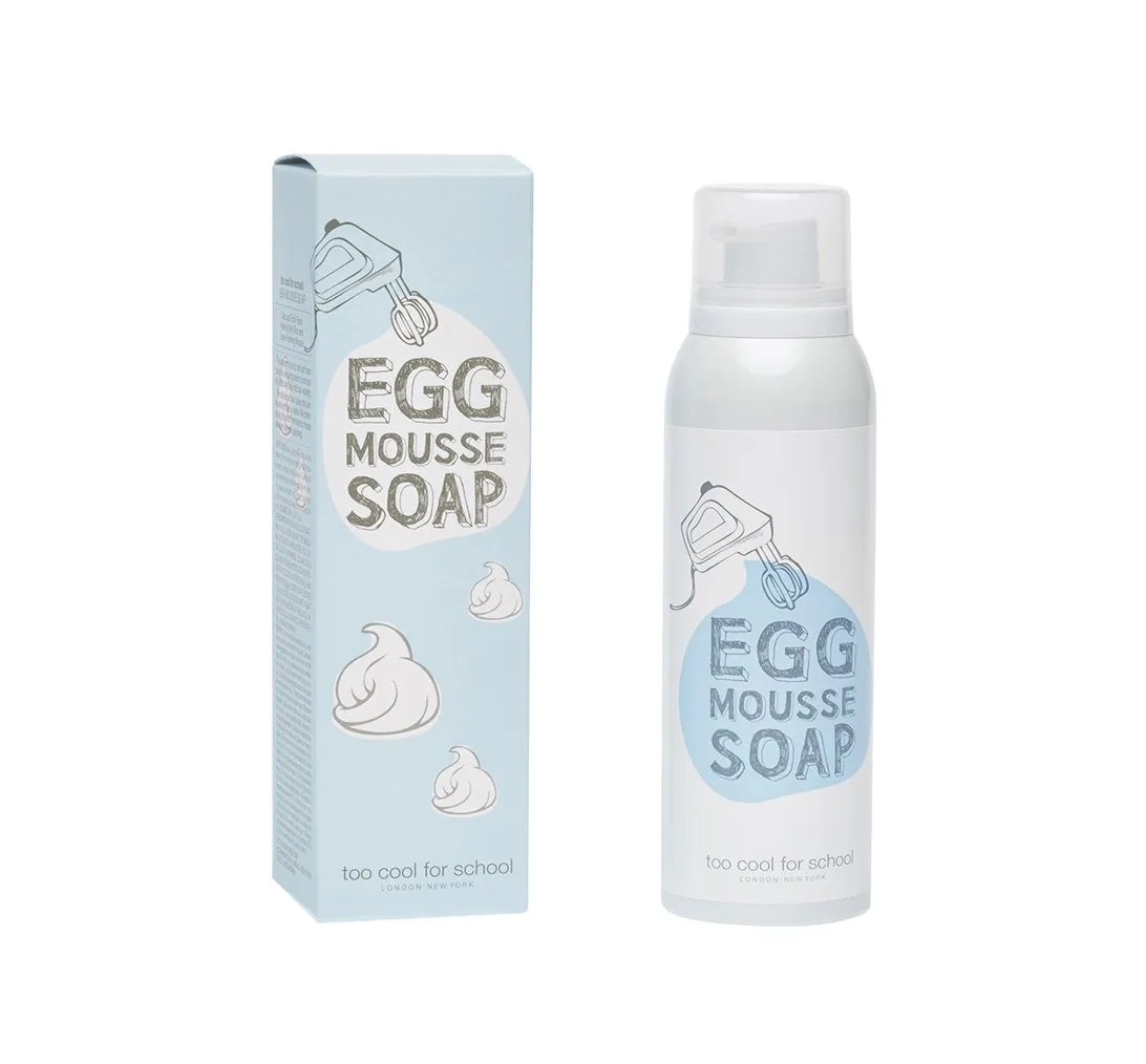 Egg mousse soap
