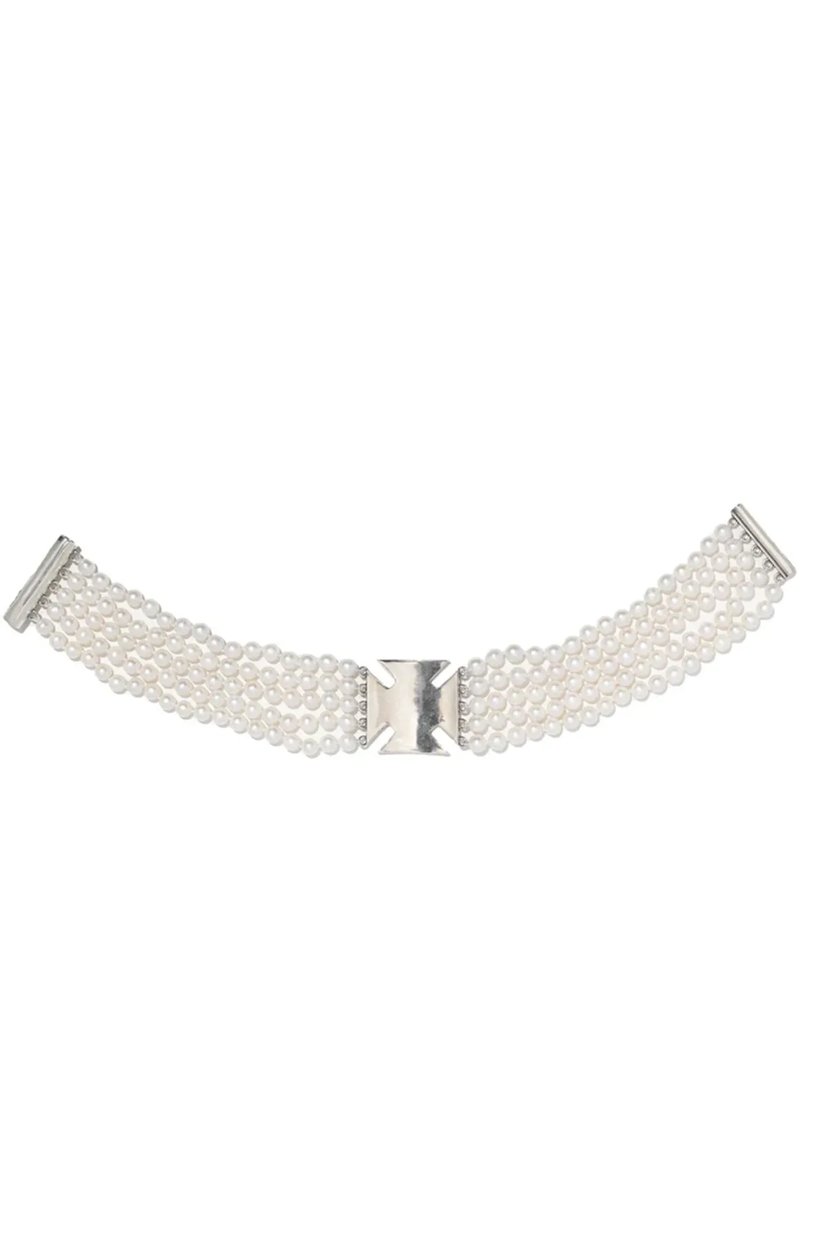 ENFANTS RICHES DÉPRIMÉS | CROIX ET PERLE NECKLACE