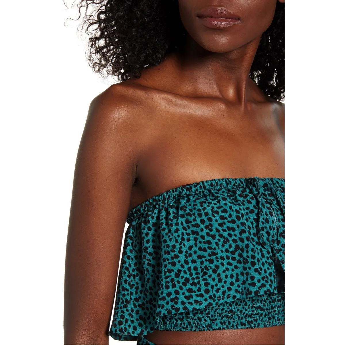 Eyes Wide Strapless Top
