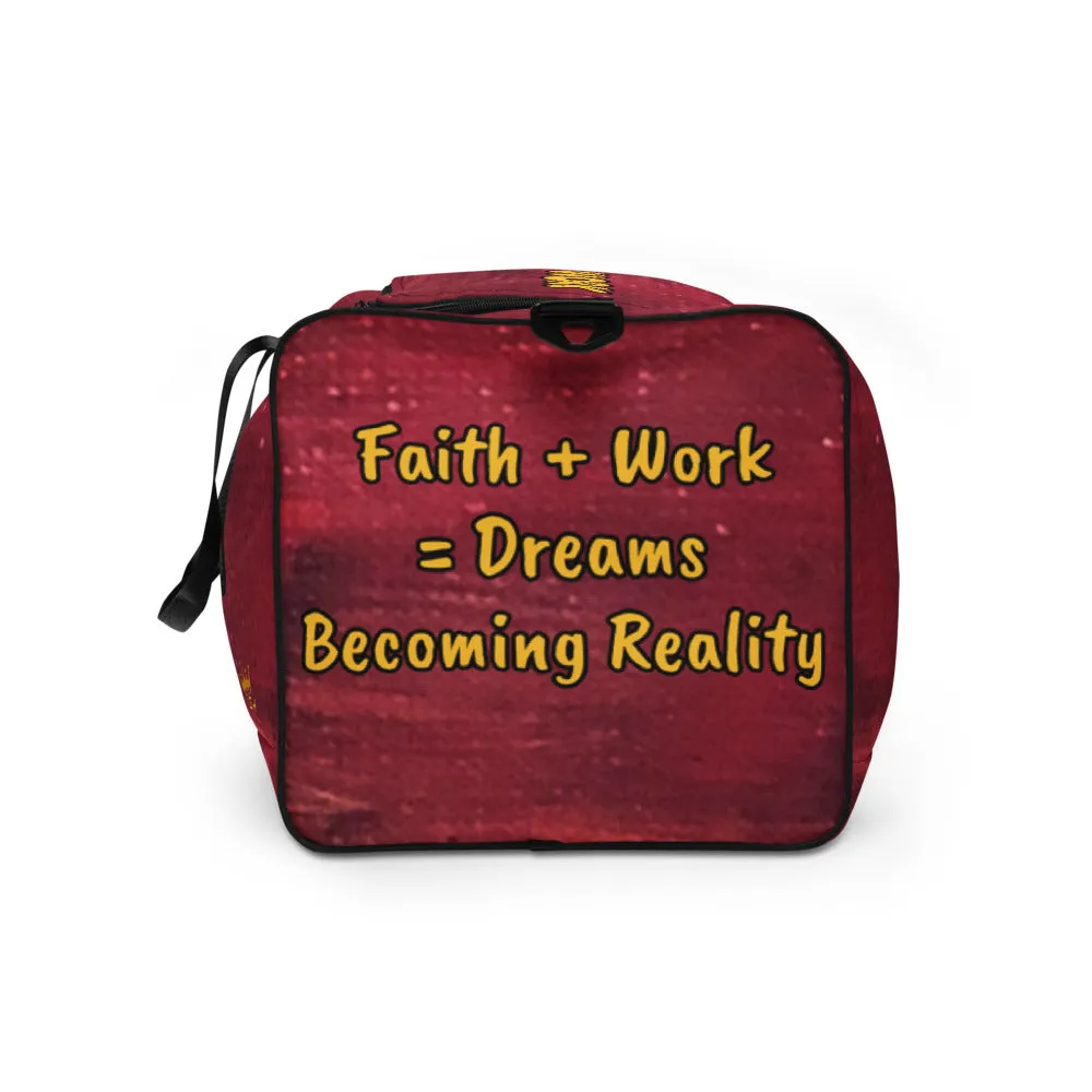 Faith   Work Duffle bag