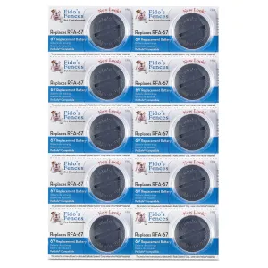 FF-67 Petsafe Compatible Battery 10 Pack