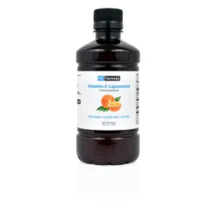 FitFormula Liposomal Vitamin C Liquid – Very High Absorption Liquid Formula – Immune System Support and Collagen Booster Supplement – Vegetarian Dietary Supplement – 60 Servings – 300 ml (10.15 fl oz)